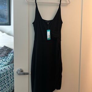 41 Hawthorn Black Sleeveless Slip Mini Dress